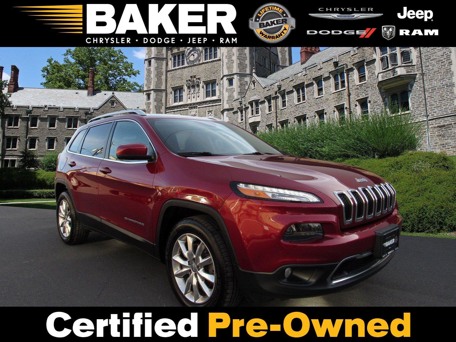 Used 2016 Jeep Cherokee Limited For Sale 18 495 Victory Lotus 